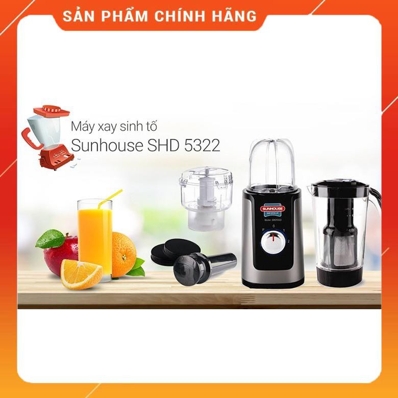 [Mã 44ELSALE2 giảm 7% đơn 300K] Máy Xay Sinh Tố Đa Năng Sunhouse SHD5322