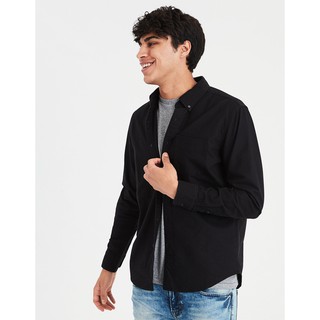 [Mã MASK2630K giảm 15% tối đa 30K đơn từ 99K] FO76 SHOP Áo Sơ Mi Nam Dài Tay Oxford Cotton Dày BigSize Màu Đen