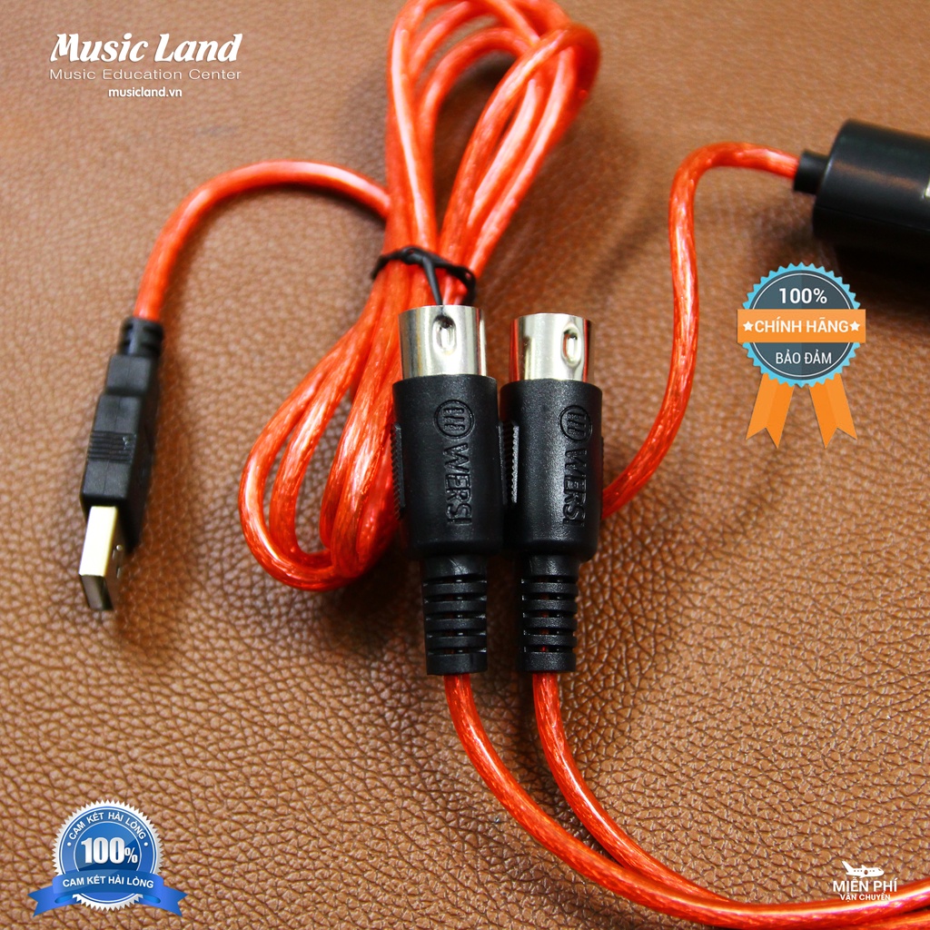 Dây Cáp Chuyển Đổi MIDI Sang USB Wersi - Cao Cấp