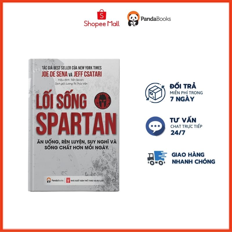 Sách - Lối sống Spartan - Pandabooks