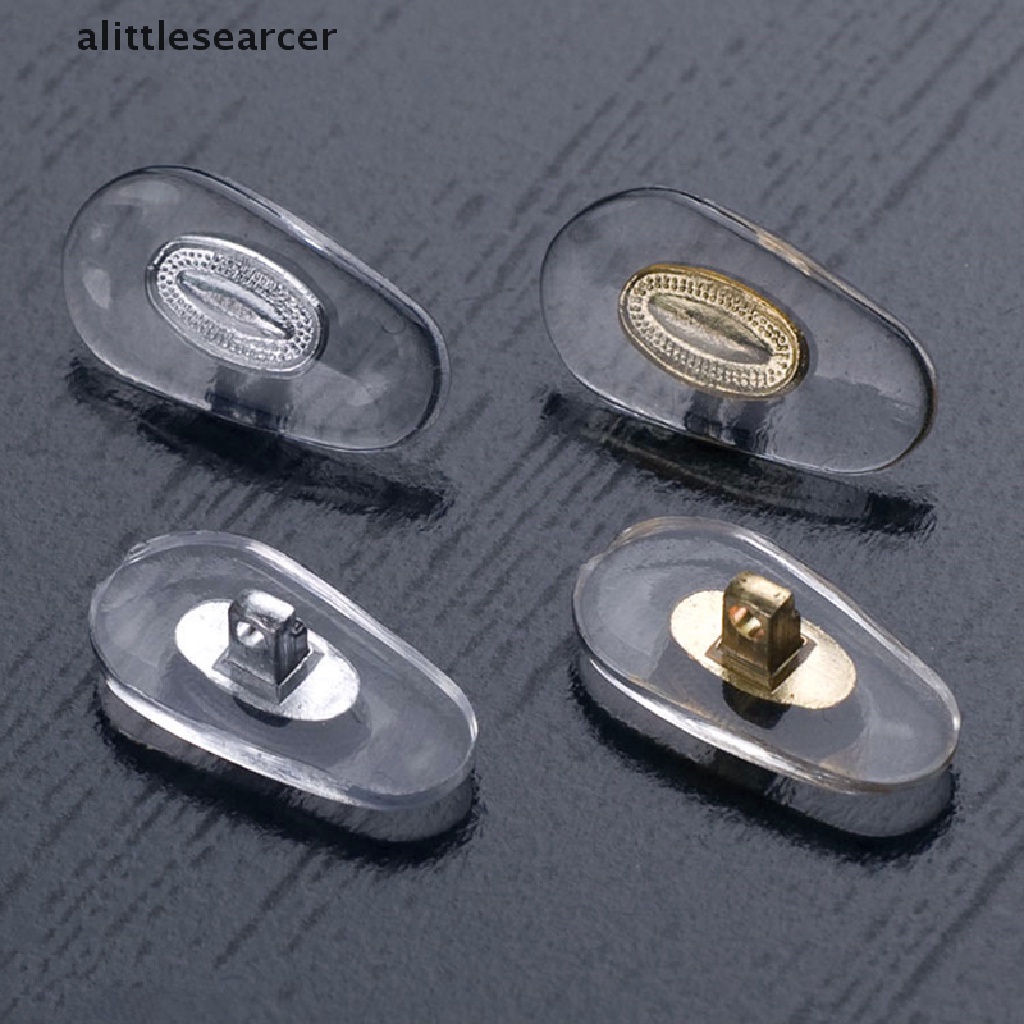 10 Miếng Đệm Mũi Cho Mắt Kính Chất Liệu Silicone