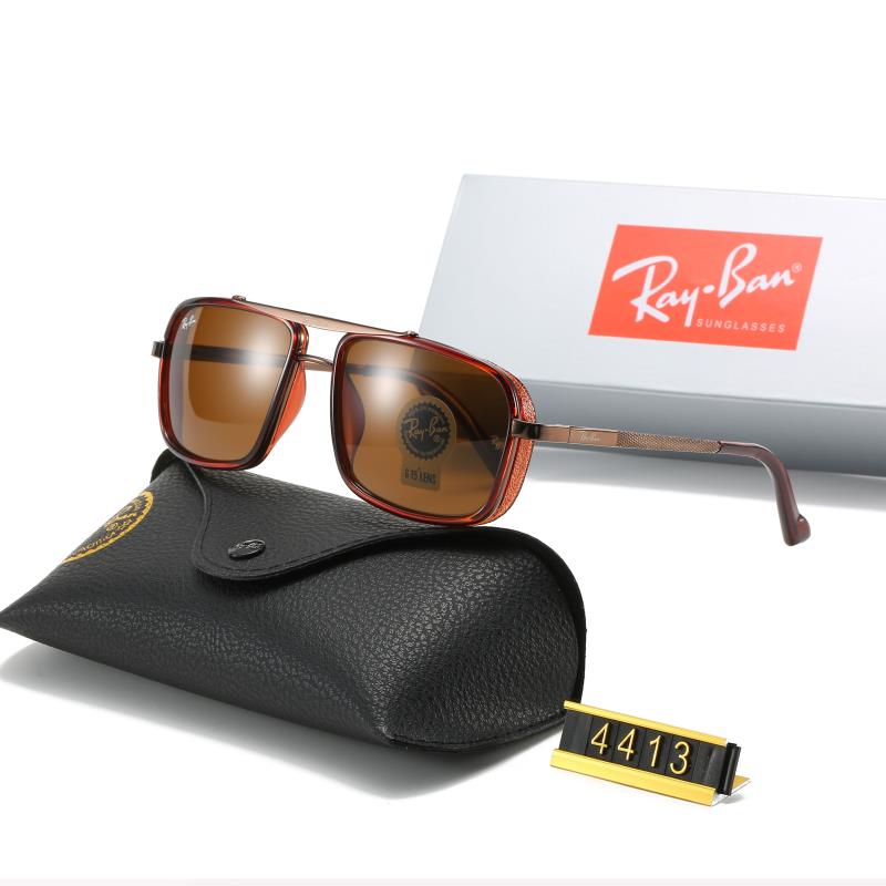 Wayfarer Ray-Ban_ chính hãng Kính râm 2021 Thời trang Hàn Quốc mới Kính râm nam nữ một mảnh Cặp đôi hợp thời trang Du lịch ngoài trời Kính râm lái xes