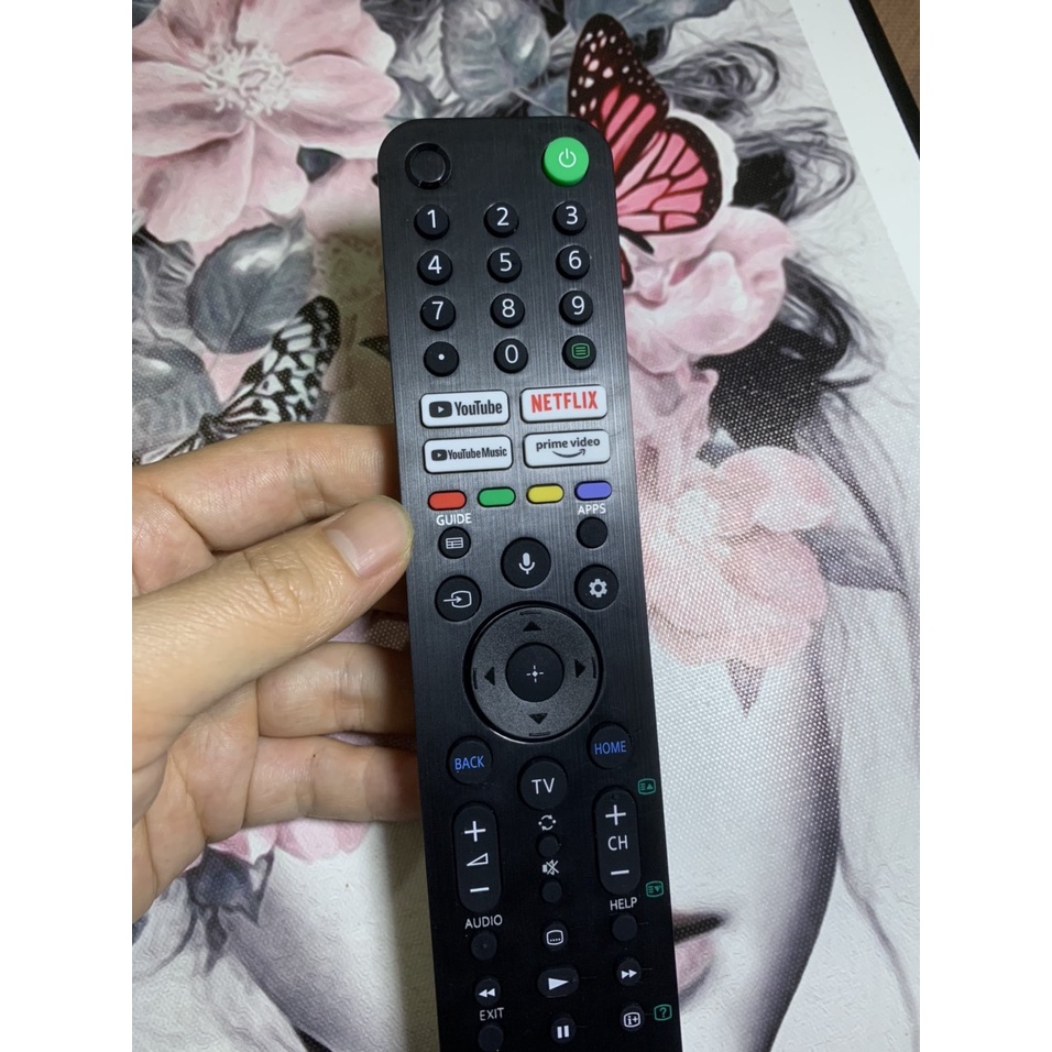 Điều khiển tivi Sony Smart giọng nói 4K 8K thông minh RMF-TX520P  tx520u tx500p BH 6 tháng các dòng từ 50inh đến 85 inh