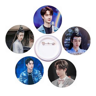 Huy hiệu Tiêu chiến Vương nhất bác Trần tình lệnh Ngụy vô tiện Lam vong cơ - In theo yêu cầu