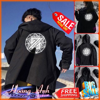 FREESHIP_ÁO KHOÁC DÙ Phản Quang (M600 - Kèm Ảnh Thật)