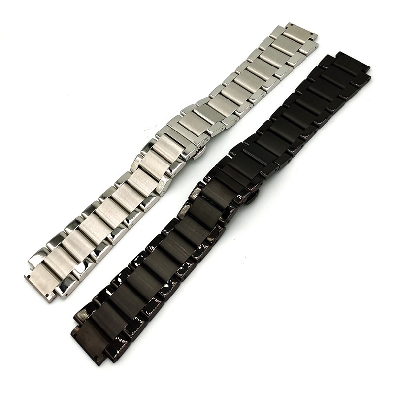 Dây Đeo Inox Màu Trơn Cho Đồng Hồ Thông Minh HUBLOT Big Bang 27mm * 19mm