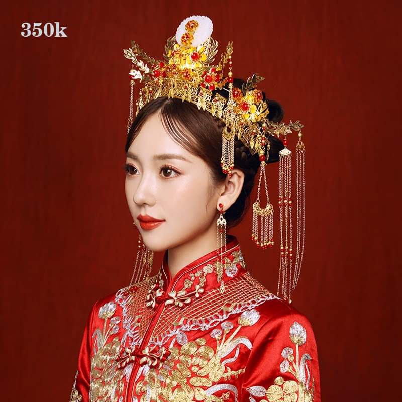 mão cổ trang, đồ cài tóc cổ trang trung hoa, đồ cài tóc cô dâu trung