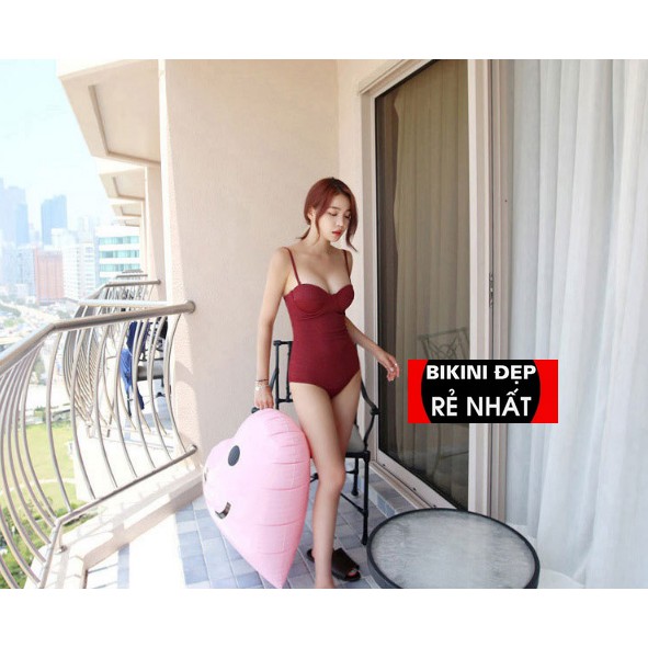 ĐỒ BƠI bikini NỮ đỏ mận rẻ đẹp | SaleOff247