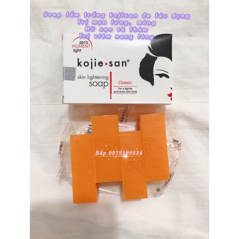 SALE Set 3 soap 100g KojieSan chính hãng