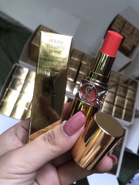 Son YSL Rouge Volupte Shine - màu 14 45 46 80 85 105 106 108