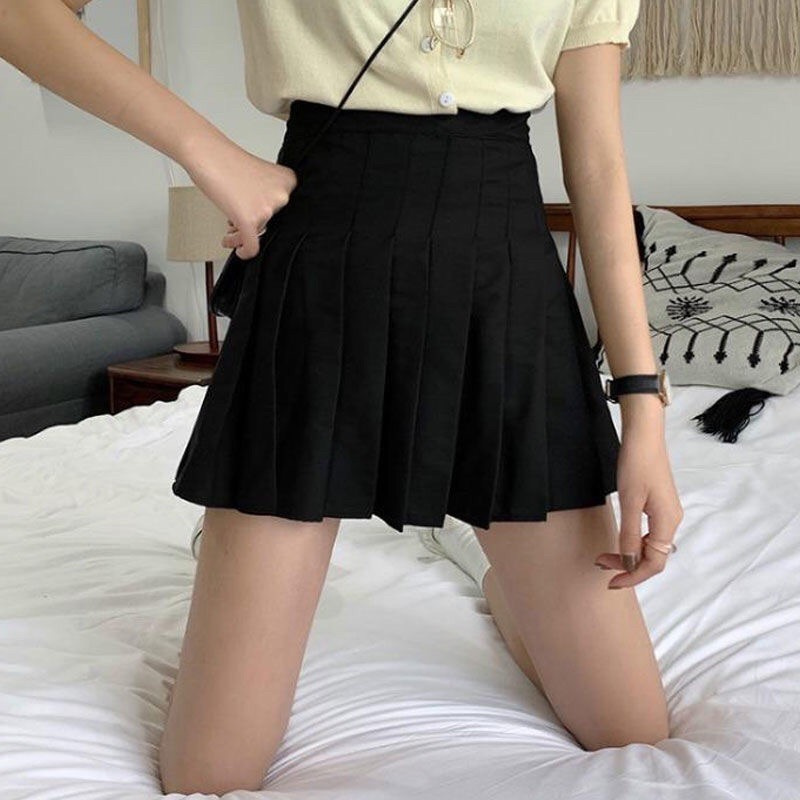 Chân Váy Ngắn Chữ A Xếp Ly Size S-Xl | BigBuy360 - bigbuy360.vn