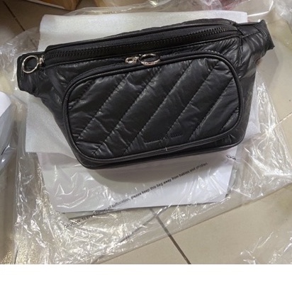 Túi xách nữ CNK bao tử Panelled Belt Bag - Lilac