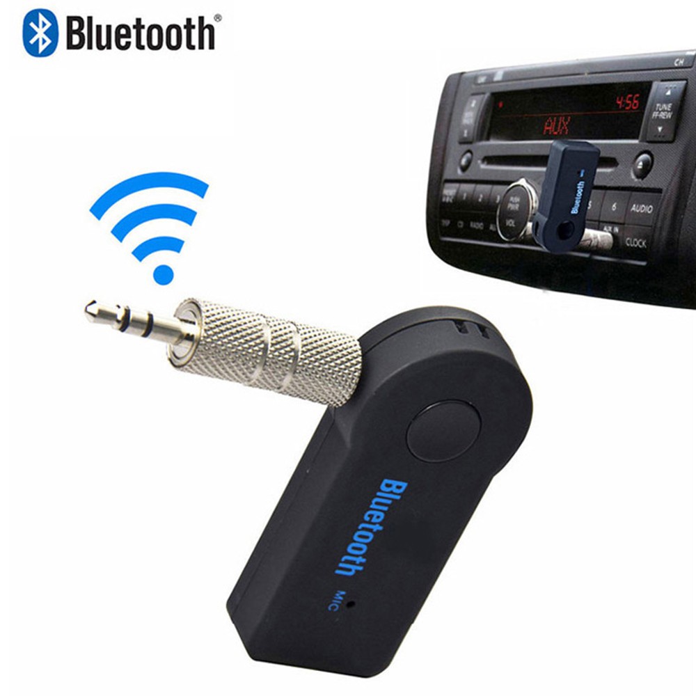 【ready】 Bluetooth 4.0 Audio Receiver Transmitter 3.5mm AUX Stereo Adapter for PC TV PSP Phone Ipad Video Player lotus1