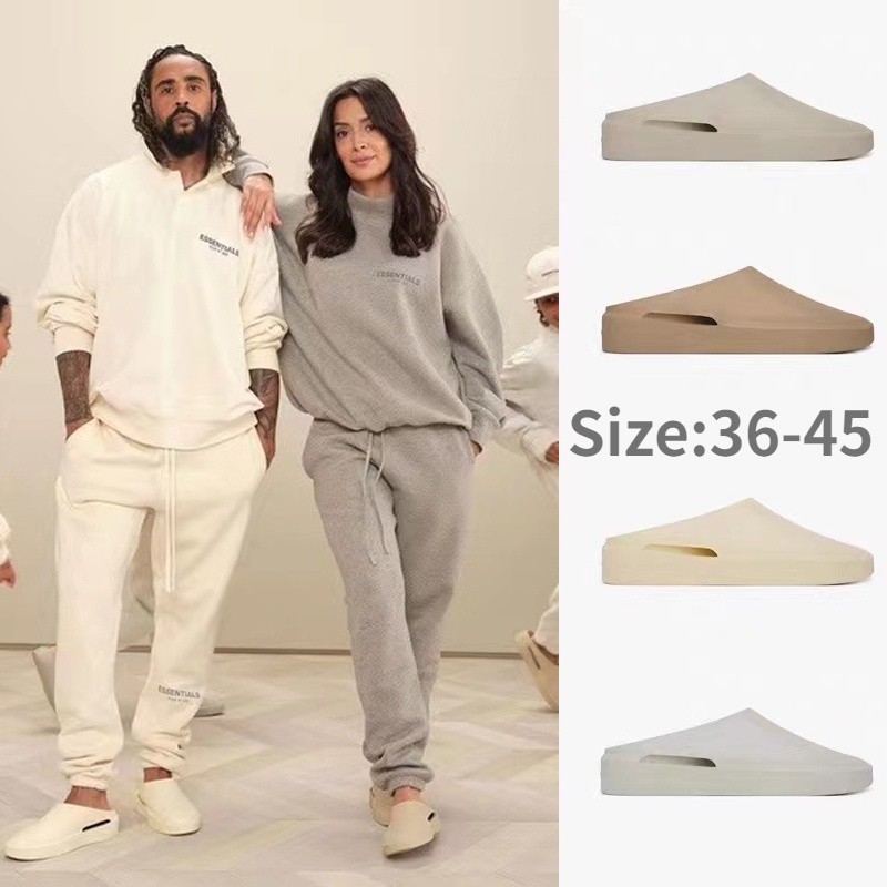 Giày Lười In Chữ Fear Of God FOG 7th Phong Cách California Thời Trang Cho Cặp Đôi