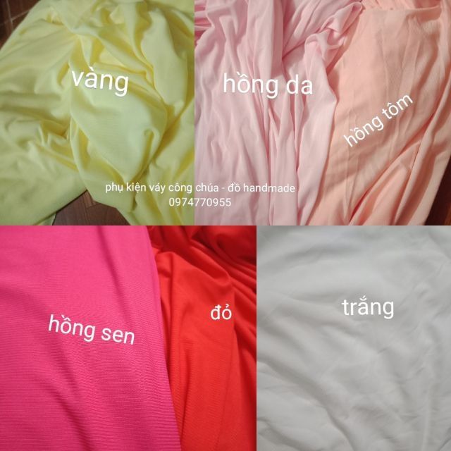 Combo vải Như đã trao đổi qua chat