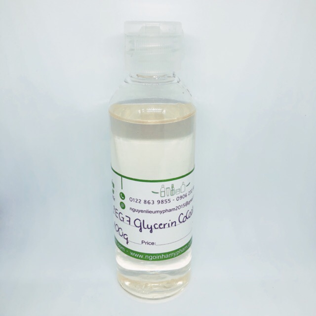 PEG 7 GLYCERIN COCOATE - CHẤT LÀM MỀM, DƯỠNG ẨM