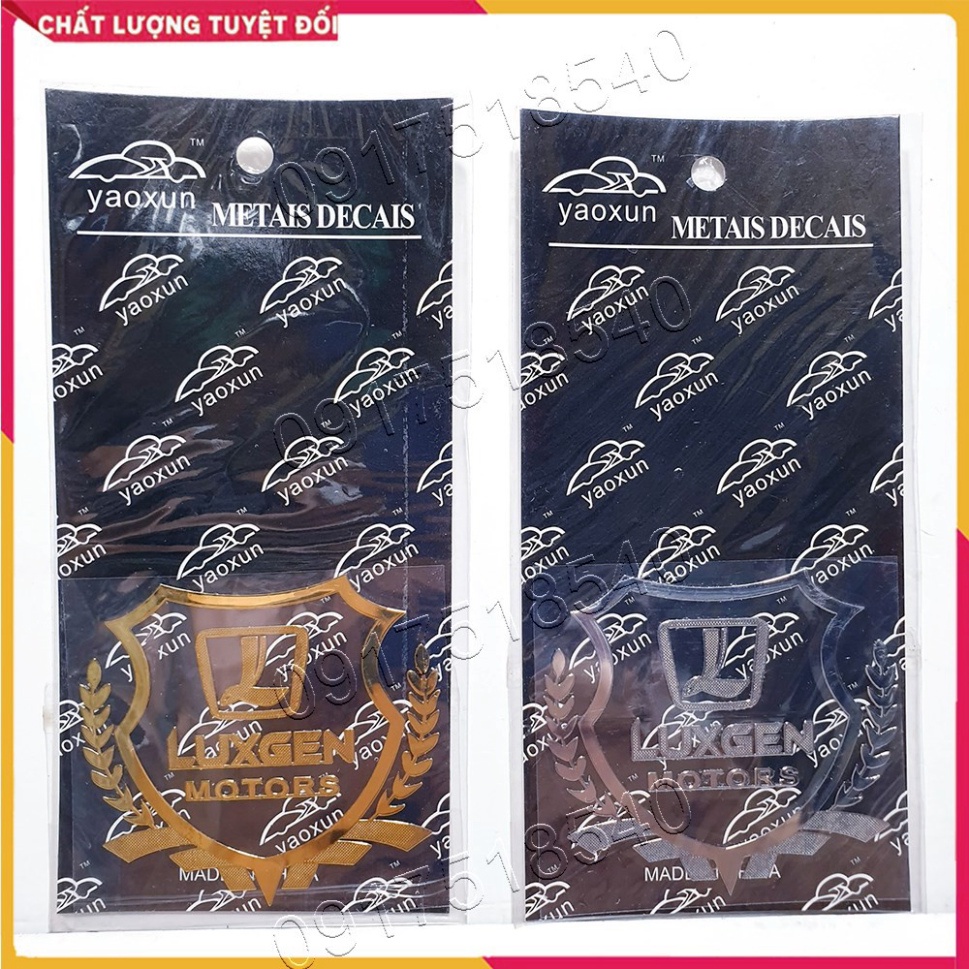 Tem Logo Hợp Kim Kẽm HONDA, TOYOTA, HYUNDAI,LUXGEN