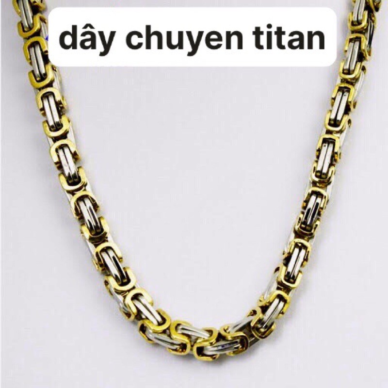 dây chuyên nam titan