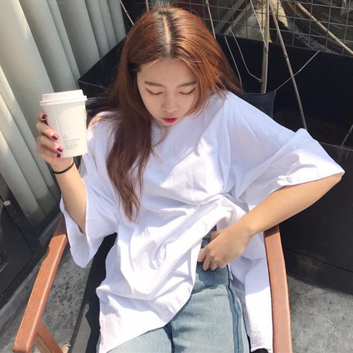Áo thun nữ form rộng tay ngắn Emilyshop