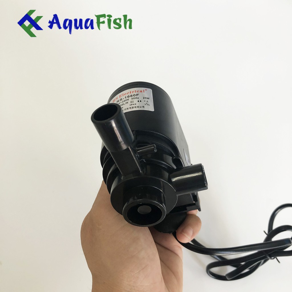 Máy Bơm Bể Cá 3 Chức Năng Đẩy Luồng, Tạo Oxy, Bơm Lên Lọc RS-1680F, KK-1680