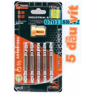 Bộ 5 CÂY BẮT VÍT HAI ĐẦU CAO CẤP KÈM CỤC NAM CHÂM TĂNG TỪ