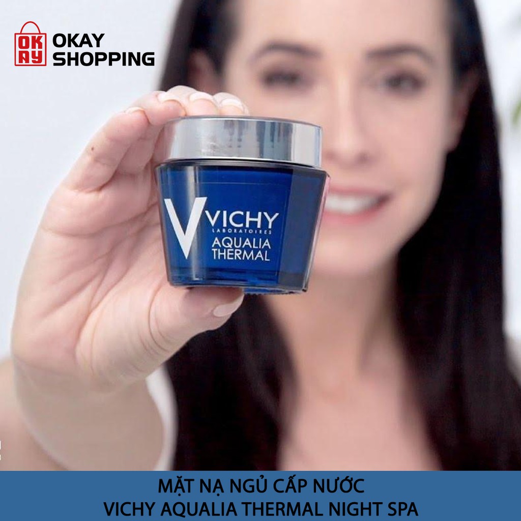 Mặt nạ ngủ cấp nước Vichy aqualia thermal night spa 75ml | BigBuy360 - bigbuy360.vn