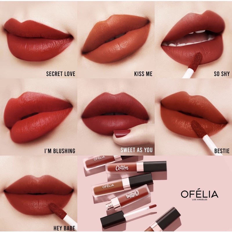 Son kem  OFELIA COTTON LIP CREAM