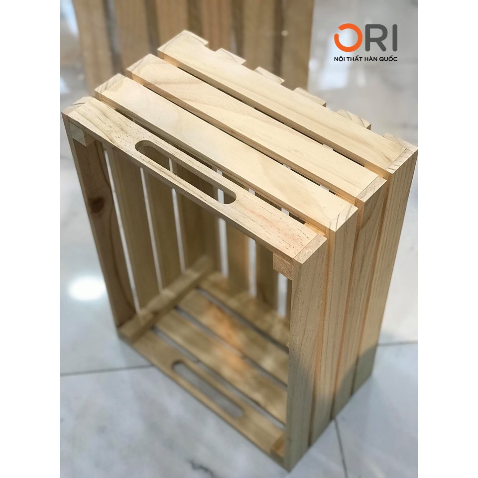 THÙNG GỖ PALLET TRANG TRÍ ĐA NĂNG XUẤT KHẨU - WOOD CASE