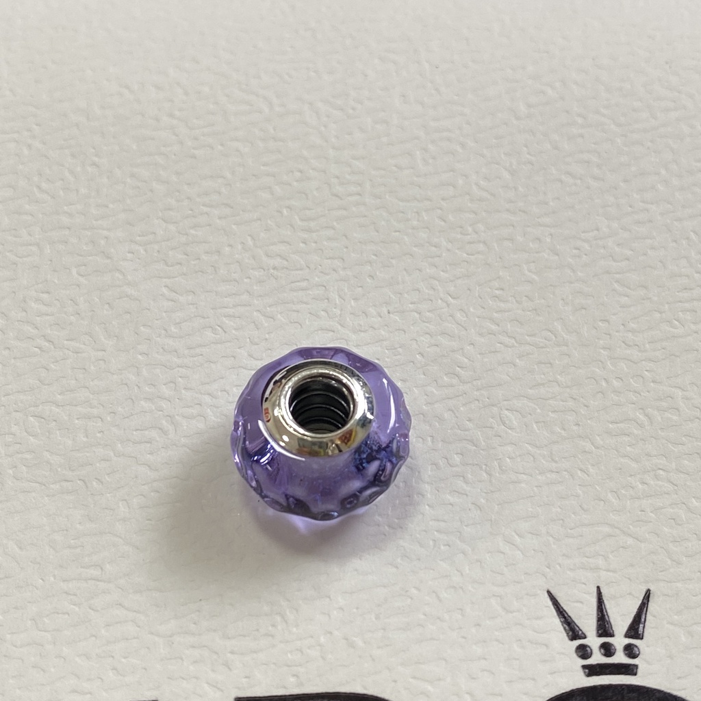 Khuyên Tai Gợn Sóng Hình Hoa Oải Hương