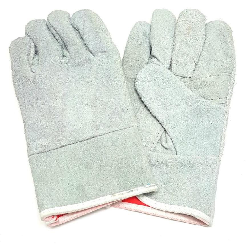 Găng tay da thợ hàn 2 lớp loại ngắn ( BHVN )