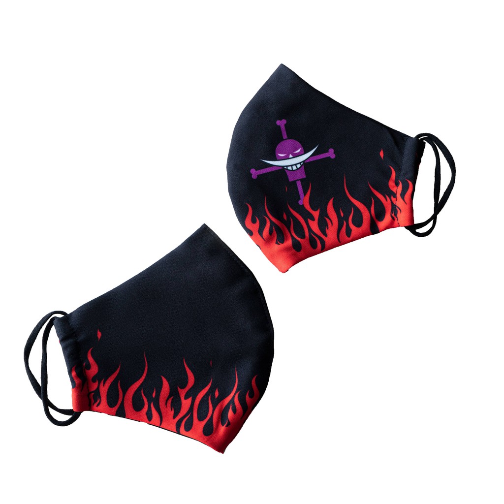 Khẩu trang vải in hình Onepice ❤ Hacojany ❤ Khẩu trang vải 2 lớp ❤ Freesize nam nữ | BigBuy360 - bigbuy360.vn