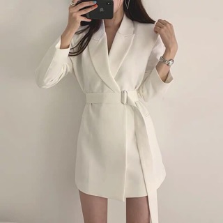 ĐẦM VEST KÈM BELT (KÈM HÌNH THẬT)