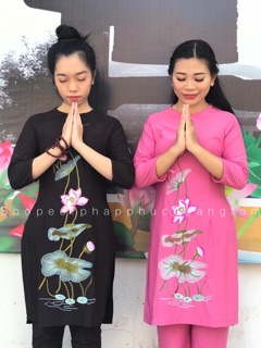 ĐỒ LAM ĐI CHÙA # Cách tân thêu sen