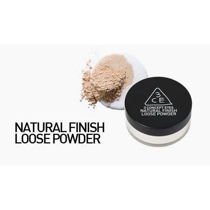 Phấn Phủ Bột 3CE Natural Finish Loose Powder