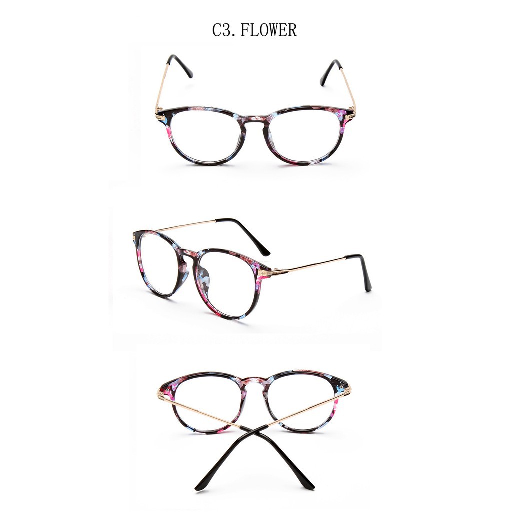 Kính mắt gọng kim loại kiểu dáng cổ điển thời trang balo local brand | BigBuy360 - bigbuy360.vn