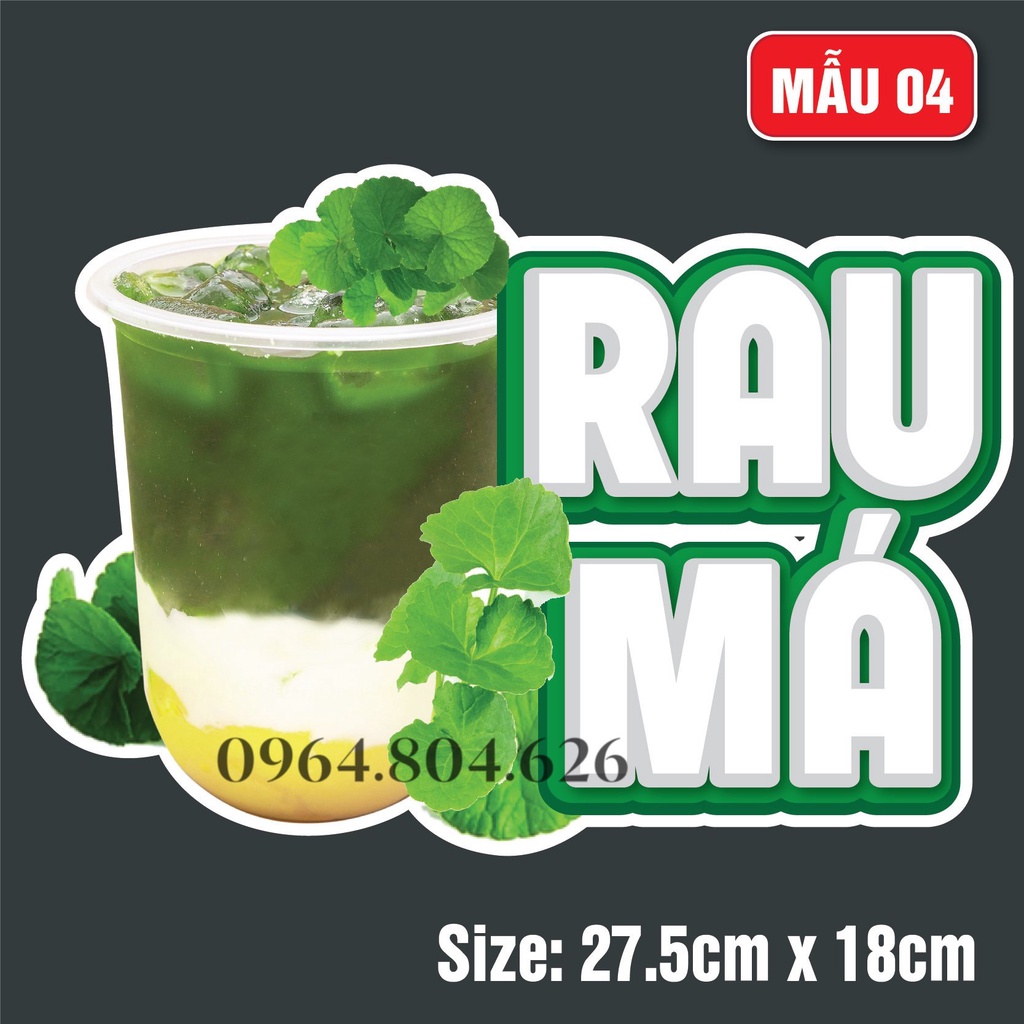 Poster dán tường decal size lớn decor trang trí quán trà sữa quán cafe cực xinh