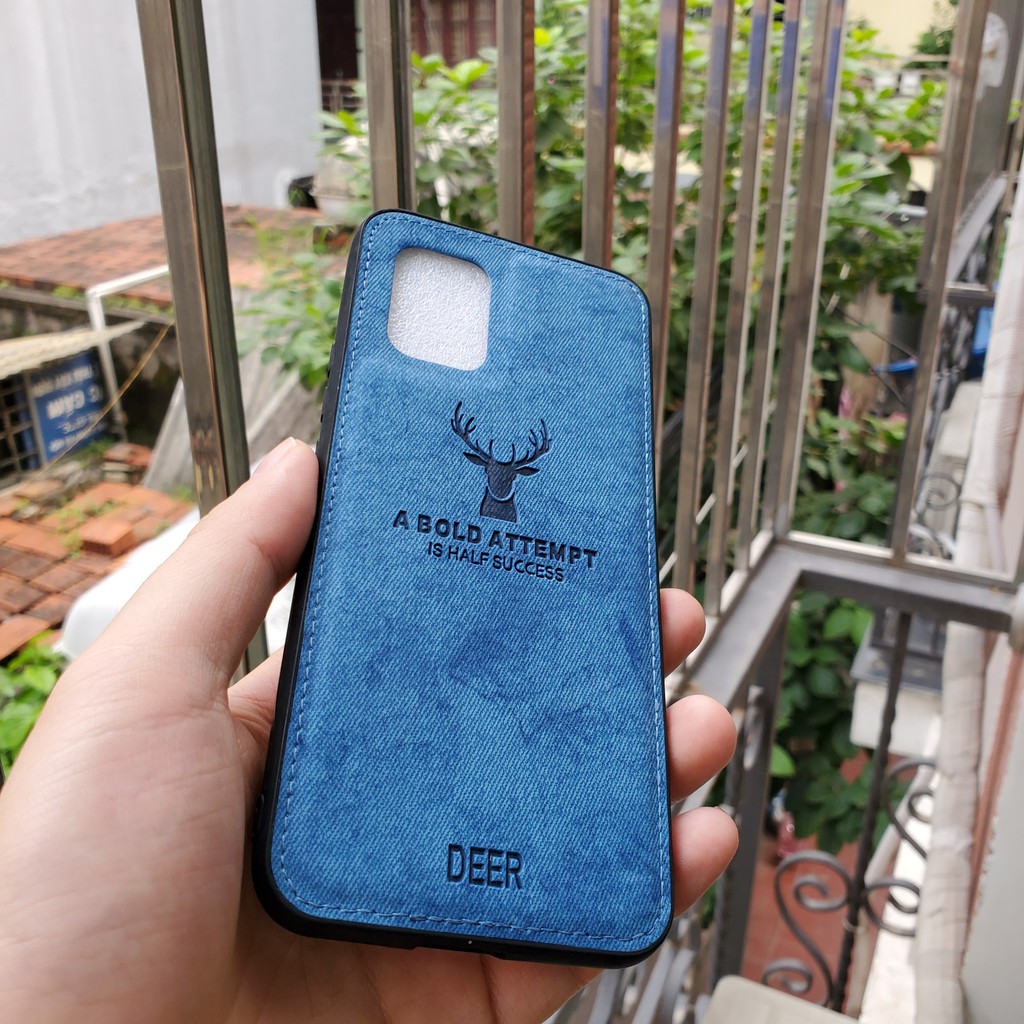 Ốp lưng Xiaomi Mi 10 Lite FREESHIP Từ 50k chống sốc vải đầu hươu nai cao cấp