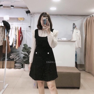 Set yếm áo voan bi
