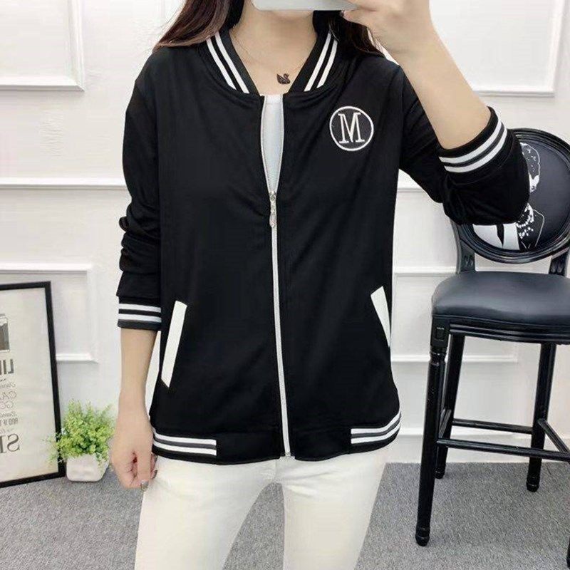 Áo Khoác Bóng Chày Mỏng Phong Cách Mới Cho Nữ