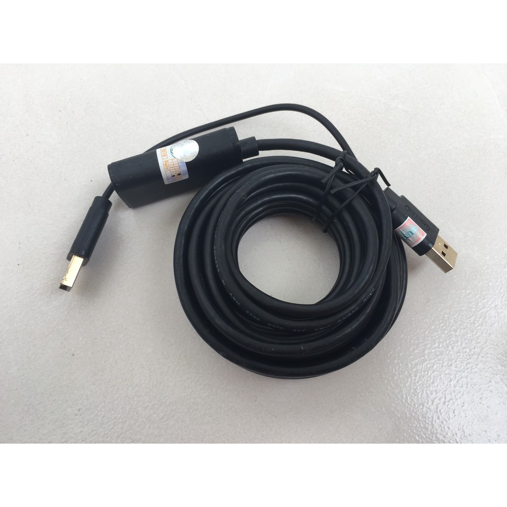 Cáp nối dài USB 5m Unitek Y-277 chuẩn 2.0 480Mbps có nguồn phụ - Hãng phân phối