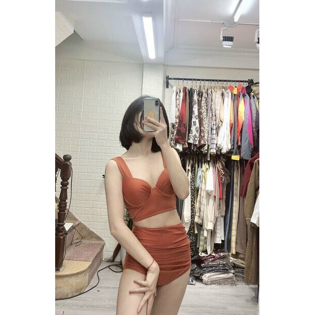 Set Bikini , Đồ Bơi 2 Mảnh Quần Cạp Cao Nhiều Màu | BigBuy360 - bigbuy360.vn