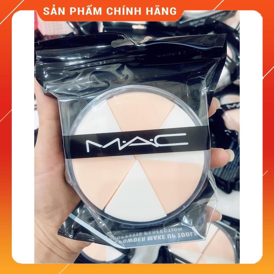 Mút đánh kem nền 6 miếng cao cấp MAC