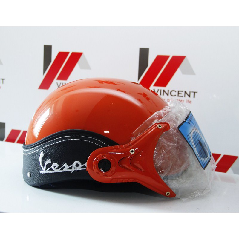 Mũ Bảo Hiểm Vespa Kèm Kính Sang Xịn Bền Nhiều Màu