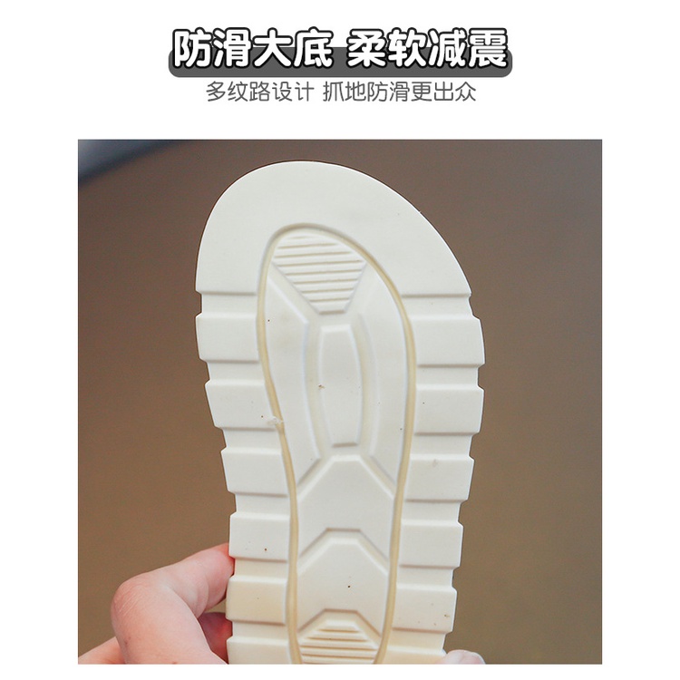 T06- Sandal bé trai quai dù êm, đế mềm chống trượt. mẫu mới, mũi chống vấp