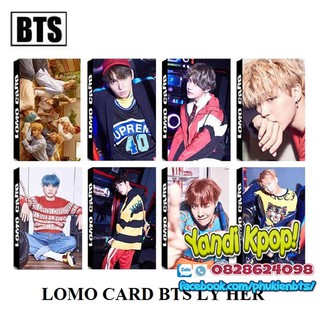 Combo 8 Hộp Lomo Card BTS Love Yourself Her 2017 - Hình Ảnh Kpop