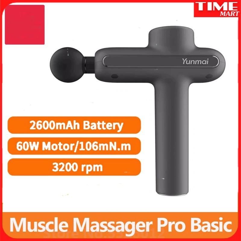 [CHÍNH HÃNG] Máy massage cầm tay không dây Xiaomi Yunmai Massage Gun Pro Basic [TIME_MART siêu thị tiện ích gia đình]