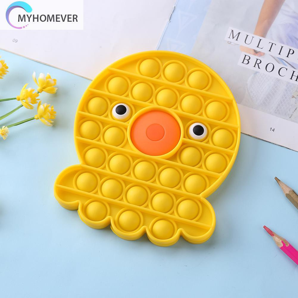 Pop It Fidget Đồ chơi Silicone Octopus Push Bubble Concentration Fidget Đồ chơis Stress Relief Đồ chơi