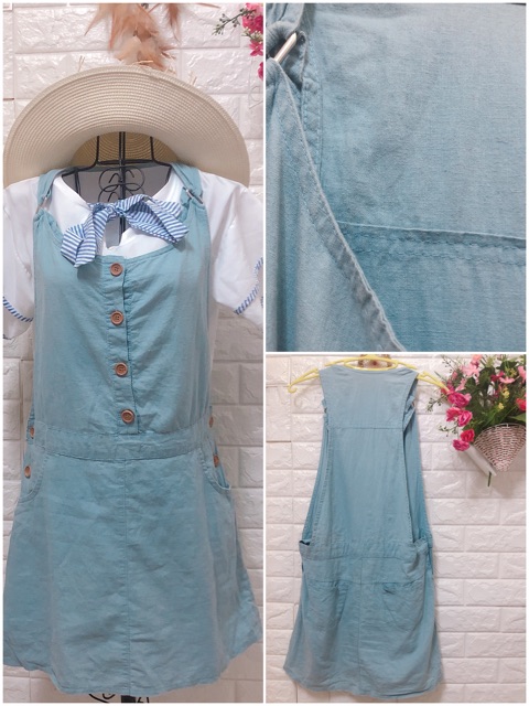 Thanh lý các mẫu yếm jean xinh giá yêu | BigBuy360 - bigbuy360.vn