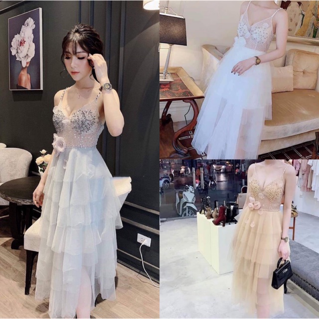 ĐẦM XOÈ 7 TẦNG KẾT NGỌC XOẮN