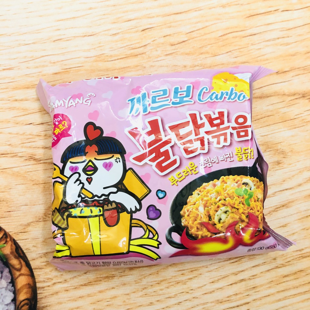 MÌ CAY SAMYANG CARBO HỒNG